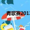 青歌赛2013（关于青歌赛2013的简介）