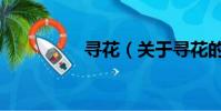 寻花(关于寻花的简介)