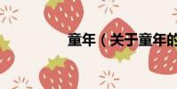 童年(关于童年的简介)