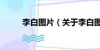 李白图片(关于李白图片的简介)