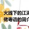 火线下的江湖大佬粤语（关于火线下的江湖大佬粤语的简介）