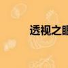 透视之眼（关于透视之眼的简介）