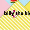 billy the kid（关于billy the kid的简介）
