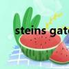steins gate（关于steins gate的简介）