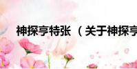 神探亨特张 (关于神探亨特张 的简介)
