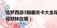 造梦西游3隐藏关卡大全尾妖林(造梦西游3尾妖林在哪)