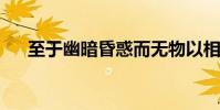 至于幽暗昏惑而无物以相之的而的用法