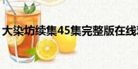 大染坊续集45集完整版在线观看(大染坊续)
