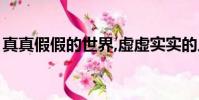 真真假假的世界,虚虚实实的人心(真真假假)