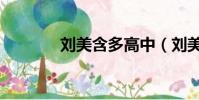 刘美含多高中(刘美含多高)