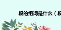 段的组词是什么(段的组词)