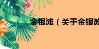 金银滩(关于金银滩的简介)
