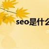 seo是什么意思呢（seo是什么意思）