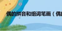 偶的拼音和组词笔画(偶的拼音和组词)