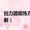 拉力器锻炼方法图解视频（拉力器锻炼方法图解）