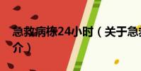 急救病栋24小时(关于急救病栋24小时的简介)