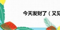 今天发财了(又见发财)