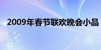 2009年春节联欢晚会小品(2009年春节)