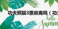 功夫熊猫3票房高吗(功夫熊猫3票房)