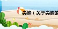 尖峰(关于尖峰的简介)