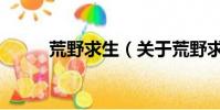 荒野求生(关于荒野求生的简介)