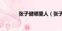 张子健哪里人(张子健资料)