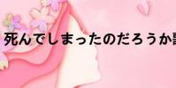 死んでしまったのだろうか歌词(死结歌词)