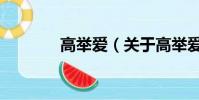 高举爱(关于高举爱的简介)