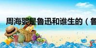 周海婴是鲁迅和谁生的(鲁迅之子周海婴)