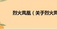 烈火凤凰(关于烈火凤凰的简介)