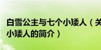 白雪公主与七个小矮人(关于白雪公主与七个小矮人的简介)