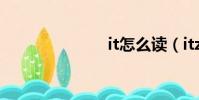 it怎么读(itz)