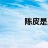 陈皮是用什么做的（陈皮是指）
