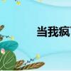当我疯了（关于当我疯了介绍）
