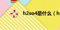 h2so4是什么(h2so4)