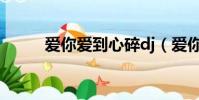 爱你爱到心碎dj(爱你爱到心碎)
