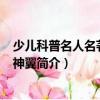 少儿科普名人名著书系-神翼（关于少儿科普名人名著书系-神翼简介）