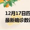 12月17日四川绵阳最新疫情状况及绵阳疫情最新确诊数详情