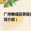 广州慧成投资咨询有限公司（关于广州慧成投资咨询有限公司介绍）
