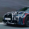 BMW M在带有四个电动机的高性能i4上工作