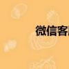 微信客服（关于微信客服介绍）