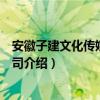 安徽子建文化传媒有限公司（关于安徽子建文化传媒有限公司介绍）