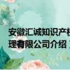安徽汇诚知识产权代理有限公司（关于安徽汇诚知识产权代理有限公司介绍）