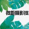 微距摄影技巧（关于微距摄影技巧介绍）