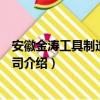 安徽金涛工具制造有限公司（关于安徽金涛工具制造有限公司介绍）