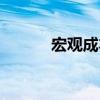 宏观成本（关于宏观成本介绍）