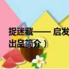 捉迷藏—— 启发童书馆出品（关于捉迷藏—— 启发童书馆出品简介）