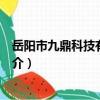 岳阳市九鼎科技有限公司（关于岳阳市九鼎科技有限公司简介）
