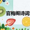 官梅阁诗词集（关于官梅阁诗词集介绍）