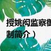 授姚闳监察御史等制（关于授姚闳监察御史等制简介）